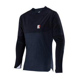 LEATT Cycling summer long sleeve jersey - MTB ALL MOUNTAIN 4.0 - black