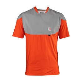 LEATT Cycling short sleeve jersey - MTB ALLMOUNTAIN 3.0 - red/grey