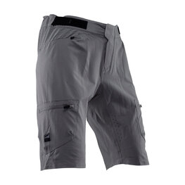 LEATT Cycling shorts without bib - MTB ENDURO 2.0 - grey