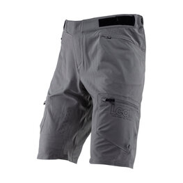 LEATT Cycling shorts without bib - MTB ENDURO 2.0 - grey