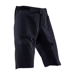 LEATT Cycling shorts without bib - MTB ENDURO 1.0 - black