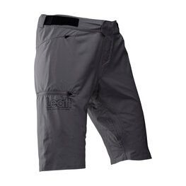 LEATT Cycling shorts without bib - MTB ENDURO 1.0 - grey