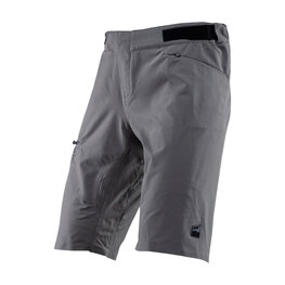 LEATT Cycling shorts without bib - MTB ENDURO 1.0 - grey
