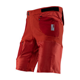 LEATT Cycling shorts without bib - MTB ALLMOUNTAIN 3.0 - red