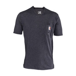 LEATT Cycling short sleeve jersey - MTB ALLMOUNTAIN 2.0 - black