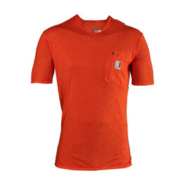 LEATT Cycling short sleeve jersey - MTB ALLMOUNTAIN 2.0 - red