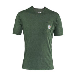 LEATT Cycling short sleeve jersey - MTB ALLMOUNTAIN 2.0 - green