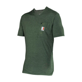 LEATT Cycling short sleeve jersey - MTB ALLMOUNTAIN 2.0 - green