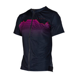 LEATT Cycling short sleeve jersey - MTB TRAIL 3.0 - black