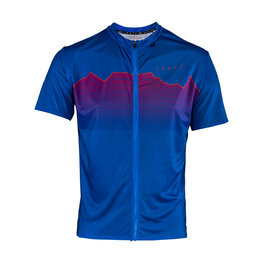 LEATT Cycling short sleeve jersey - MTB TRAIL 3.0 - blue