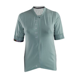LEATT Cycling short sleeve jersey - MTB ENDURANCE 5.0 W - green