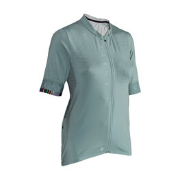 LEATT Cycling short sleeve jersey - MTB ENDURANCE 5.0 W - green