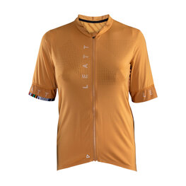 LEATT Cycling short sleeve jersey - MTB ENDURANCE 5.0 W - orange
