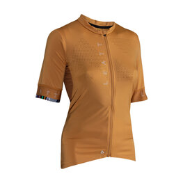 LEATT Cycling short sleeve jersey - MTB ENDURANCE 5.0 W - orange