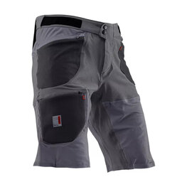 LEATT Cycling shorts without bib - MTB ALLMOUNTAIN 3.0 - grey