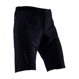 LEATT Cycling shorts without bib - MTB TRAIL 1.0 - black