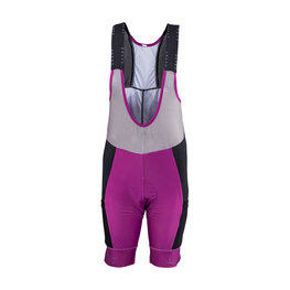 LEATT Cycling bib shorts - BIB MTB ENDURANCE 5.0 W - purple