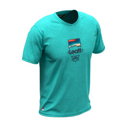 LEATT Cycling short sleeve jersey - MTB ALLMOUNTAIN 2.0 JUNIOR - green