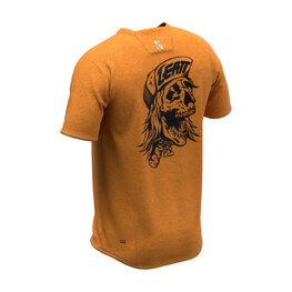 LEATT Cycling short sleeve jersey - MTB ALLMOUNTAIN 2.0 JUNIOR - brown