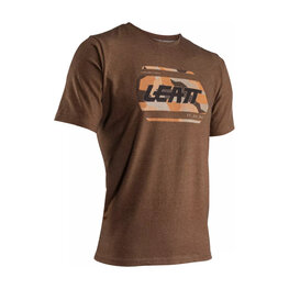LEATT Cycling short sleeve t-shirt - CORE - brown