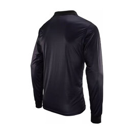 LEATT Cycling long sleeve t-shirt - POLO TEAM LONG - black