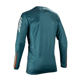 LEATT Cycling summer long sleeve jersey - MTB ENDURO 4.0 - blue