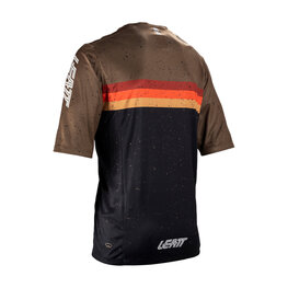 LEATT Cycling short sleeve jersey - MTB ENDURO 3.0 - black