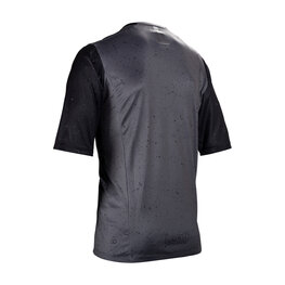 LEATT Cycling short sleeve jersey - MTB ENDURO 3.0 - grey/black
