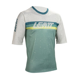LEATT Cycling short sleeve jersey - MTB ENDURO 3.0 - green