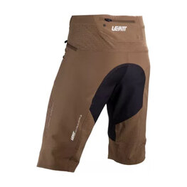 LEATT Cycling shorts without bib - MTB ENDURO 3.0 - brown