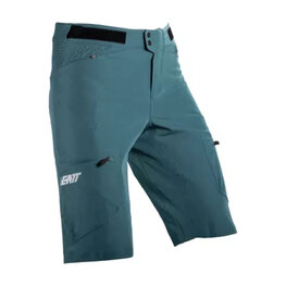 LEATT Cycling shorts without bib - MTB ENDURO 2.0 - green