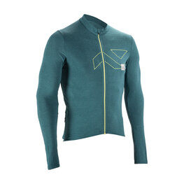 LEATT Cycling summer long sleeve jersey - MTB ENDURANCE 4.0 - green