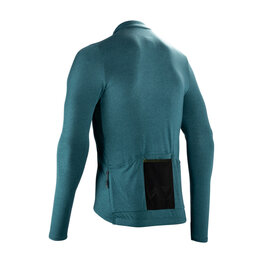 LEATT Cycling summer long sleeve jersey - MTB ENDURANCE 4.0 - green