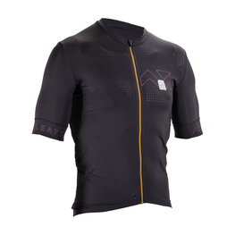 LEATT Cycling short sleeve jersey - MTB ENDURANCE 5.0 - black