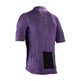 LEATT Cycling short sleeve jersey - MTB ENDURANCE 5.0 - purple
