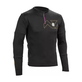 LEATT Cycling winter long sleeve jersey - MTB TRAIL 4.0 - black