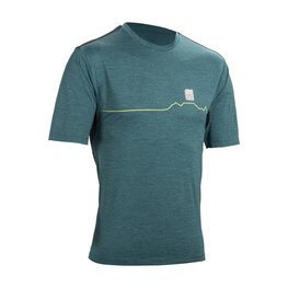 LEATT Cycling short sleeve jersey - MTB TRAIL 1.0 - green