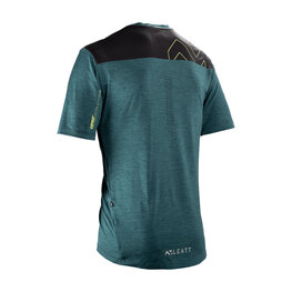 LEATT Cycling short sleeve jersey - MTB TRAIL 1.0 - green