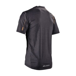 LEATT Cycling short sleeve jersey - MTB TRAIL 1.0 X-FLOW - black
