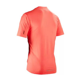 LEATT Cycling short sleeve jersey - MTB TRAIL 1.0 X-FLOW - red