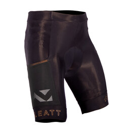 LEATT Cycling shorts without bib - MTB ENDURANCE 5.0 - black