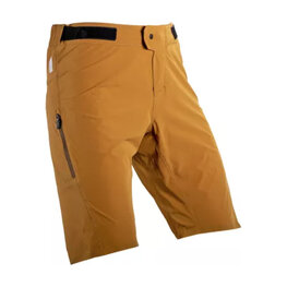LEATT Cycling shorts without bib - MTB TRAIL 1.0 - brown