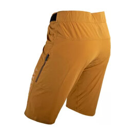 LEATT Cycling shorts without bib - MTB TRAIL 1.0 - brown