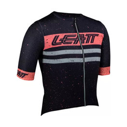 LEATT Cycling short sleeve jersey - MTB ENDURANCE 6.0 W - black