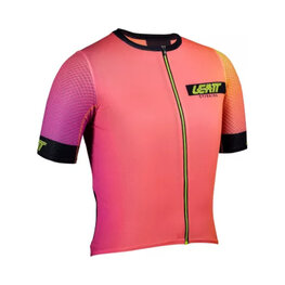 LEATT Cycling short sleeve jersey - MTB ENDURANCE 6.0 W - pink