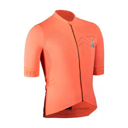 LEATT Cycling short sleeve jersey - MTB ENDURANCE 5.0 W - orange