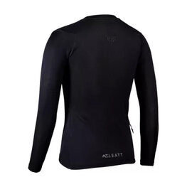 LEATT Cycling summer long sleeve jersey - MTB TRAIL 3.0 W - black