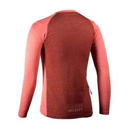 LEATT Cycling summer long sleeve jersey - MTB TRAIL 3.0 W - red