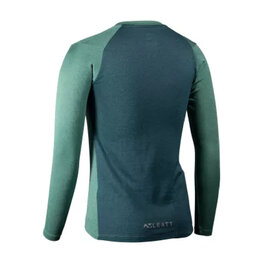 LEATT Cycling summer long sleeve jersey - MTB TRAIL 3.0 W - green