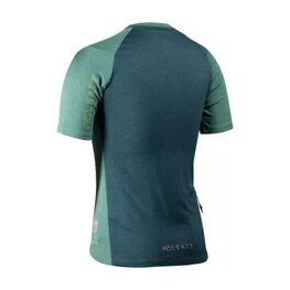 LEATT Cycling short sleeve jersey - MTB TRAIL 2.0 W - green